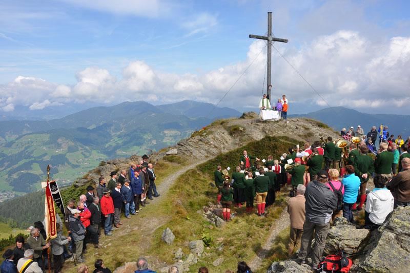 Mountain mass at the Grießenkareck Wagrain