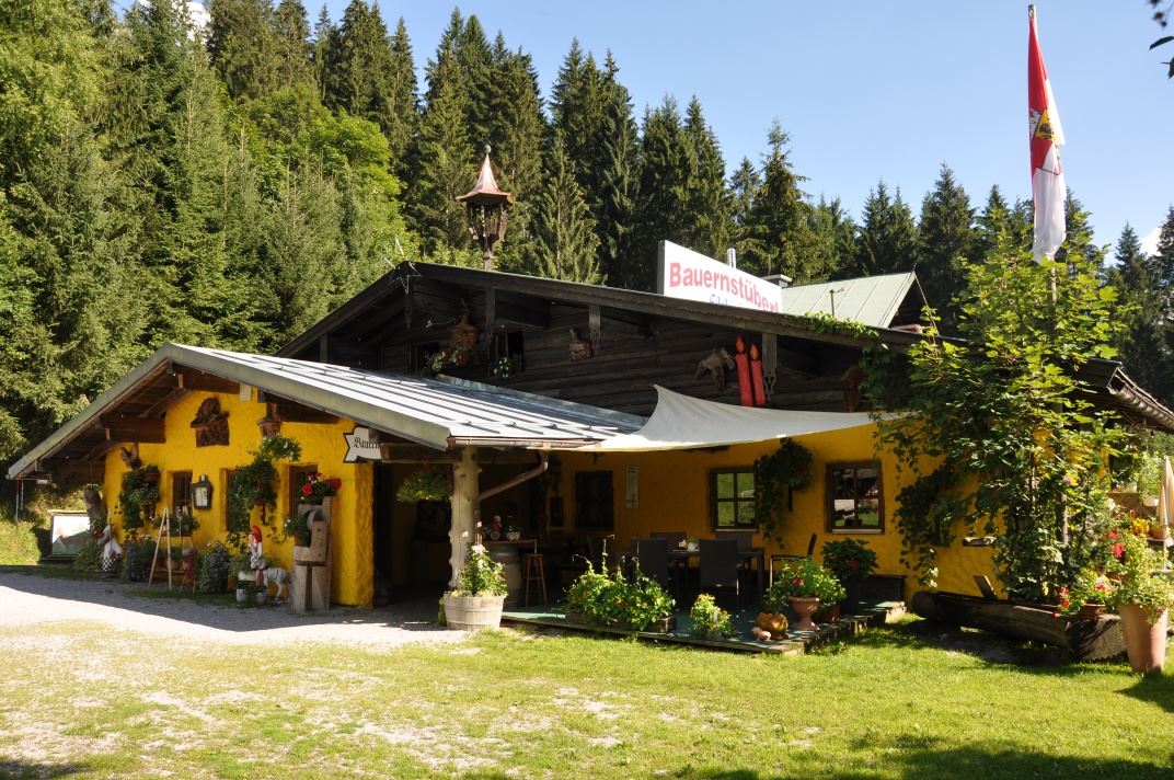 Bauernstüberl über Wanderweg Kleinarl