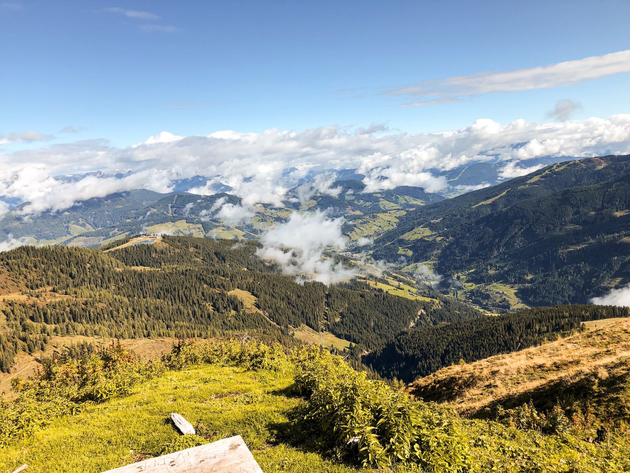 Höhenwanderung: Grafenberg - Gabel - Kurzeggalm - Kleinarl/Sommer 2026: Grafenbergbahn wegen Neubau geschlossen