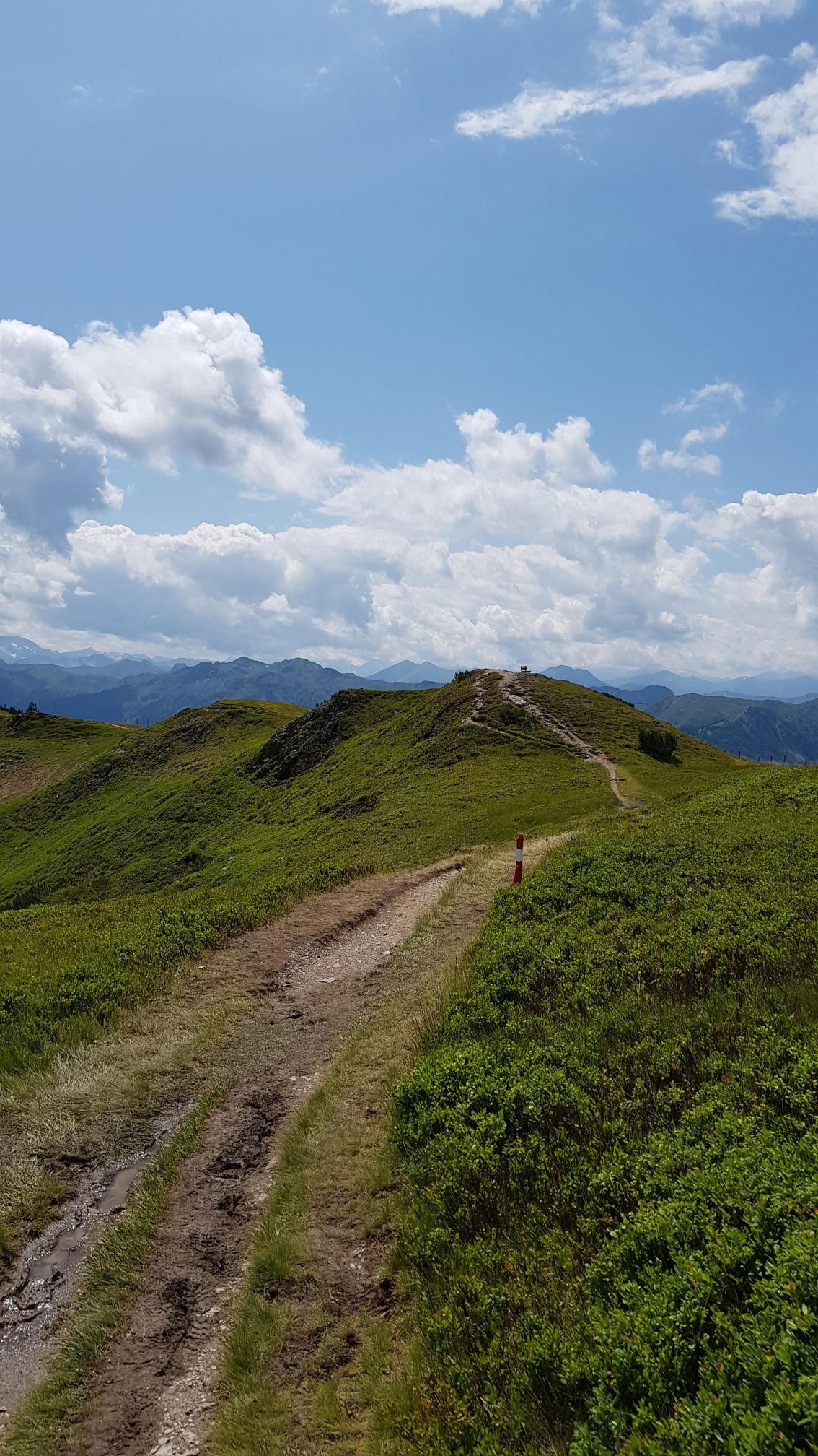 Bettlersteig - Bergstation Flying Mozart - Wagrainer Haus- Grießenkareck